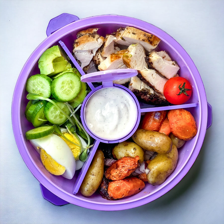 Yumbox Poke - fjólublá