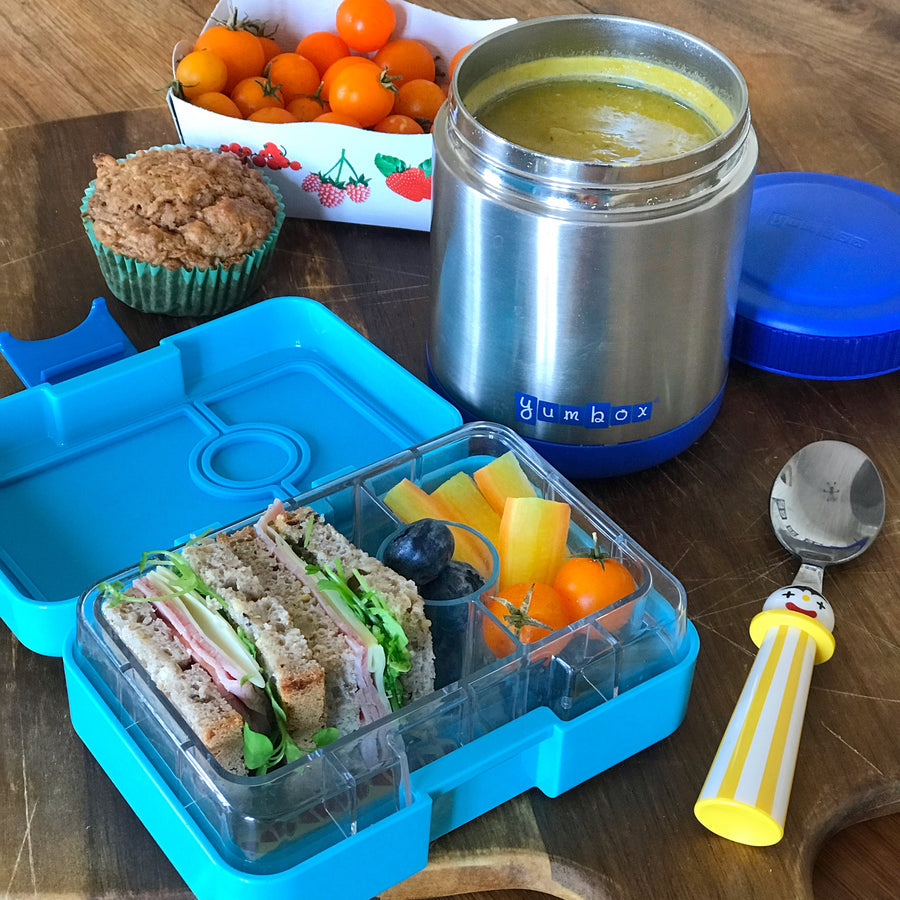 Yumbox Zuppa - blátt m. skeið